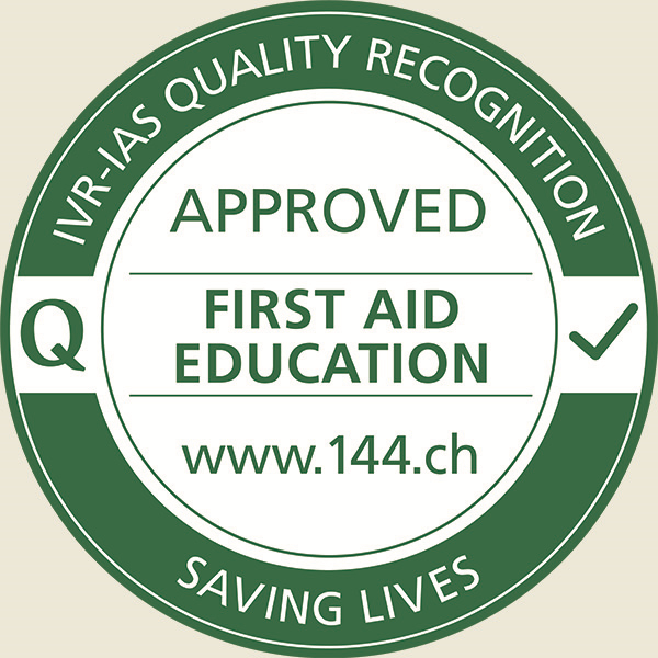IVR Logo First Aid